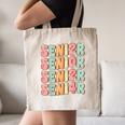 Groovy Senior Graduation Cute Groovy Senior Class Of 2024 Canvas Tote Bag