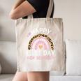 HAPPY LAST OF DAY SCHOOL Rainbow Teacher Student Graduation Men Women Girls Kids Canvas Tote Bag