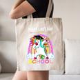 Happy Last Days Of School Graduation Class 2022 Unicorn Girl Canvas Tote Bag