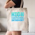 High Functioning Introvert Sarcasm Sarcastic Canvas Tote Bag High Functioning Introvert Sarcasm Sarcastic Canvas Tote Bag