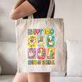 HUGvyn Happy 100 Days Of School Teacher Goose Preppy Books Canvas Tote Bag HUGvyn Happy 100 Days Of School Teacher Goose Preppy Books Canvas Tote Bag