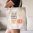 I'm This Old Vintage Cassette Tape Nostalgia Canvas Tote Bag
