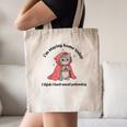 I’m Staying Home Today Cat Introvert Homebody Canvas Tote Bag