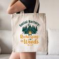 Introvert Camping Social Battery Recharging In The Woods Canvas Tote Bag Introvert Camping Social Battery Recharging In The Woods Canvas Tote Bag