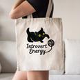 Introvert Energy Cat Love Cat Meme Canvas Tote Bag Introvert Energy Cat Love Cat Meme Canvas Tote Bag
