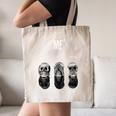 Introvert Relaxation Me Myself And Silence Skulls Canvas Tote Bag