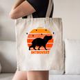 Introvert Retro Sunset Capybara Tee Canvas Tote Bag Introvert Retro Sunset Capybara Tee Canvas Tote Bag