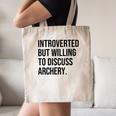 Introverted Archer Archery Introvert Canvas Tote Bag Introverted Archer Archery Introvert Canvas Tote Bag