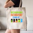 Introverted Recharging Introvert Saying Sarcasm Canvas Tote Bag Introverted Recharging Introvert Saying Sarcasm Canvas Tote Bag