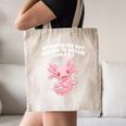 Introverted But Willing To Discuss Axolotl Salamander Canvas Tote Bag Introverted But Willing To Discuss Axolotl Salamander Canvas Tote Bag