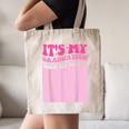 It's My Graduation Sign My Shirt Groovy Girls Graduation Canvas Tote Bag