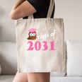 Kids Class Of 2031 Back To School Graduation T-Shirt Canvas Tote Bag