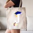 Kids Initial J Letter For Boys Preschool Graduation Kindergarten Canvas Tote Bag