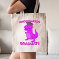 Kids Kindergarten Graduation Idea For Girls Dinosaur Canvas Tote Bag