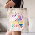 Kids Unicorn Kindergarten Graduation Graduate Shirt Canvas Tote Bag