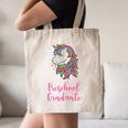 Kids Unicorn Preschool Graduation Canvas Tote Bag