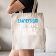 Lawyer's Dad Father Law School Graduation Canvas Tote Bag