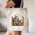 Leave Me Alone Skeleton Reading Book Floral Moon Librarian Canvas Tote Bag Leave Me Alone Skeleton Reading Book Floral Moon Librarian Canvas Tote Bag