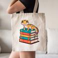 Leopard Gecko Book Lover Reading Canvas Tote Bag Leopard Gecko Book Lover Reading Canvas Tote Bag