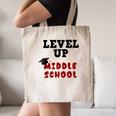 Level Up Middle School 5th Grade Graduation Canvas Tote Bag