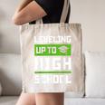 Leveling Up To High School Tee Shirt Gaming Graduation Canvas Tote Bag