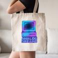 Lofi Reverie Analog Dreams Pixel 90s Desktop VHS Nostalgia Canvas Tote Bag