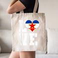 Love Yugoslavia Proud Yugoslav Nostalgia Canvas Tote Bag