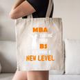 Masters Degree Graduation Shirt For MBA Grad Student Canvas Tote Bag