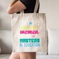 Masters In Education Degree Graduation Women MeD Canvas Tote Bag