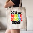 Middle School Graduation Class Of 2018 Shirt Canvas Tote Bag