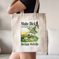 Moby Dick Book Cover Illustration Canvas Tote Bag