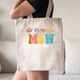 MSW Est 2025 Graduation School Social Worker Shirt Master Canvas Tote Bag