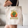 Not A Hugger Cactus Retro Sunset No Hugging Introvert Canvas Tote Bag Not A Hugger Cactus Retro Sunset No Hugging Introvert Canvas Tote Bag