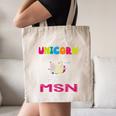 Nurse MSN Graduation Unicorn T-Shirt Nursing School Canvas Tote Bag