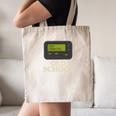 Old School 90s Pager Retro Nostalgia Vintage Tech Gen Canvas Tote Bag
