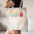 Peace Out 8th Grade Graduation Last Day Of School Canvas Tote Bag