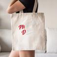 Phinally Done PhDShirt Graduation Canvas Tote Bag