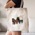 Please Be Patient I'm From The 1900s Amish Wagon & Vintage Premium Canvas Tote Bag
