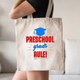 Preschooler Graduation Grad Cap Preschool Grads Rule Canvas Tote Bag