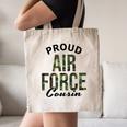Proud Air Force Cousin Deployment Homecoming Graduation USAF Canvas Tote Bag