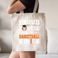 Proud Auntie Of a Basketball Senior 2026 Graduation Gifts Canvas Tote Bag