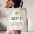 Proud Bff Of PreK School Graduate 2024 Graduation Bff Premium Canvas Tote Bag
