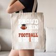 Proud Cousin Of a Football Senior 2026 Graduation Gifts Canvas Tote Bag