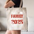 Proud Family Of a Class Of 2025 Graduate For Graduation Canvas Tote Bag