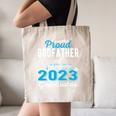Proud Godfather Of Three 2023 Graduate 23 Class Graduation Canvas Tote Bag