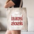 Proud Grandma Of A 2026 Graduate Class Of Graduation Canvas Tote Bag