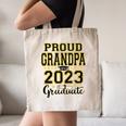 Proud Grandpa Of A 2023 Graduate Graduation Canvas Tote Bag
