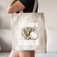 Proud Grandpa Of A 2026 Senior Baseball Graduation Leopard Canvas Tote Bag
