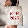 Proud Mom Of 2025 Senior Graduate Matching Family Graduation Canvas Tote Bag