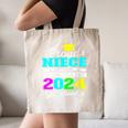 Proud Niece Of Kindergarten Graduate 2024 Graduation Niece Canvas Tote Bag